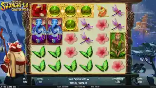 The Legend of Shangri-La: Cluster Pays